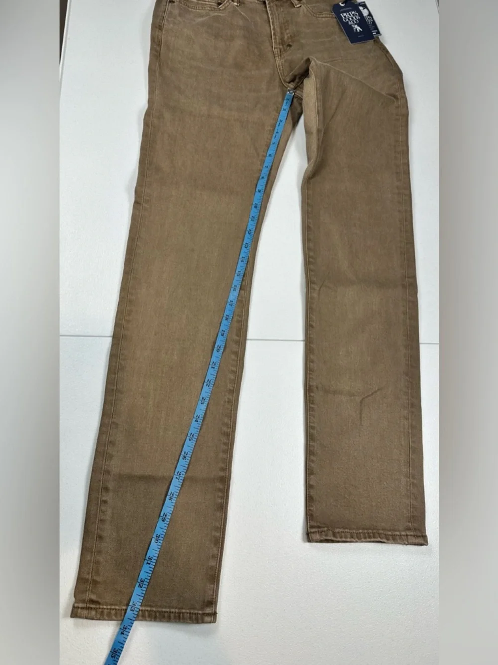 PRPS Le Sabre Jeans Men’s 28x33 Brown Slim Straight Fit Japanese Denim‎ NWT